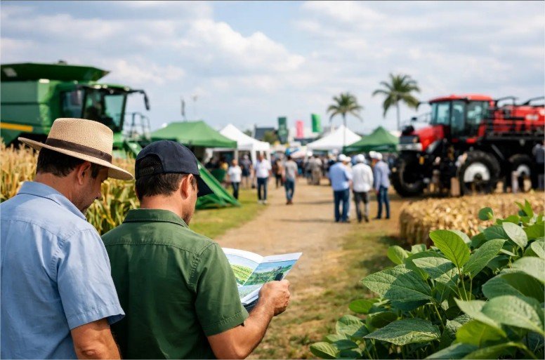 Agenda do Show Safra Mato Grosso para visitantes