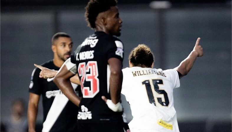 Santos vence o Vasco em São Januário e deixa o Z4 do Brasileirão
