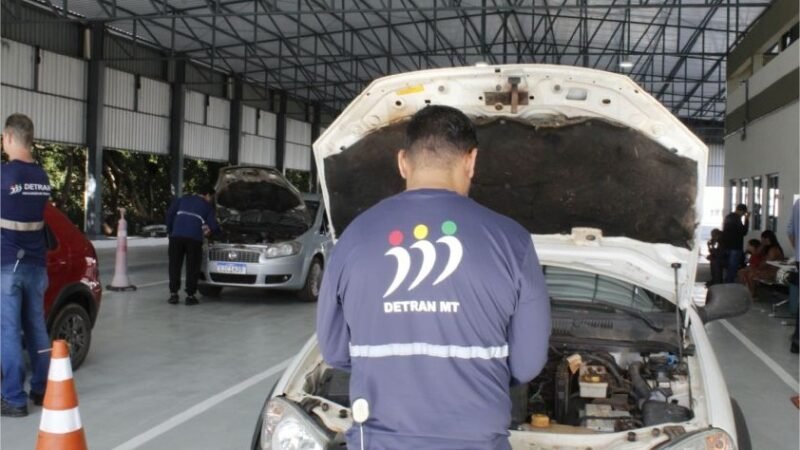 Detran altera horário de atendimento para serviço de vistoria veicular em MT
