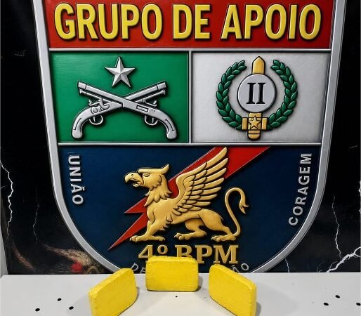 Homem é preso pela PM com tabletes de pasta base de cocaína em Várzea Grande