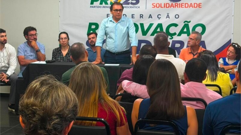 Federação Renovação Solidária declara apoio a Janaina Riva na disputa pelo Senado