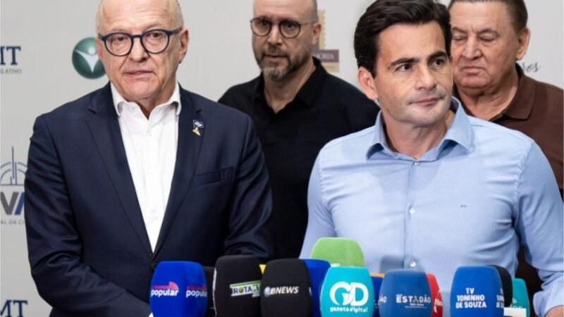 Fábio Garcia recua de vice e concorrerá à reeleição; Pedro Taques já sofreu derrota por crise jurídica em sua candidatura