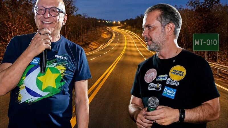 Pivetta atende Paulo Araújo e contrata duplicação da Estrada da Guia