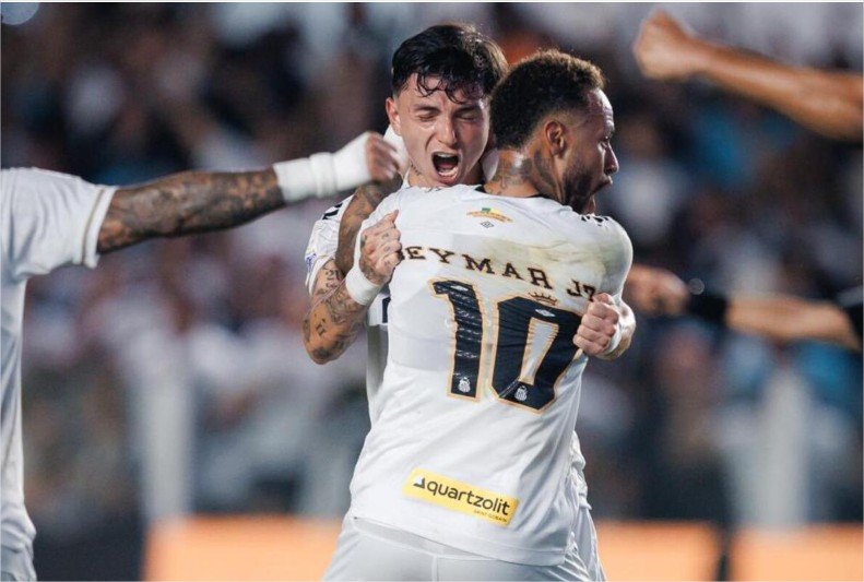 Barreal admite frustração com tropeço do Santos: “Jogamos bem”