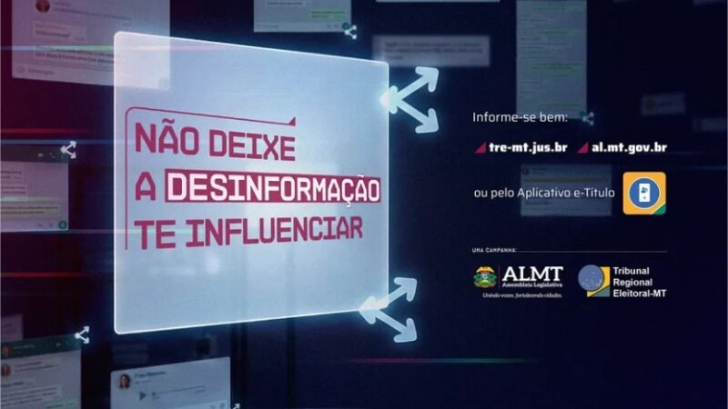 ALMT e TRE lançam campanha para combater desinformação nas eleições de 2026