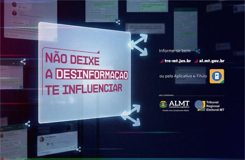 ALMT e TRE lançam campanha para combater desinformação nas eleições de 2026