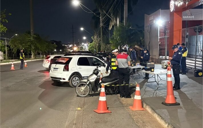 Sete são presos por embriaguez durante operações da Lei Seca em Cuiabá