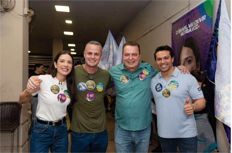 Em ato com Max e Janaina, Fred Murta reforça segurança como bandeira para Brasília