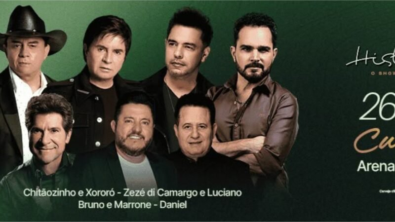Com patrocínio de Itaipava, HISTÓRIAS chega pela primeira vez a Cuiabá com Chitãozinho & Xororó, Zezé Di Camargo & Luciano, Bruno & Marrone e Daniel