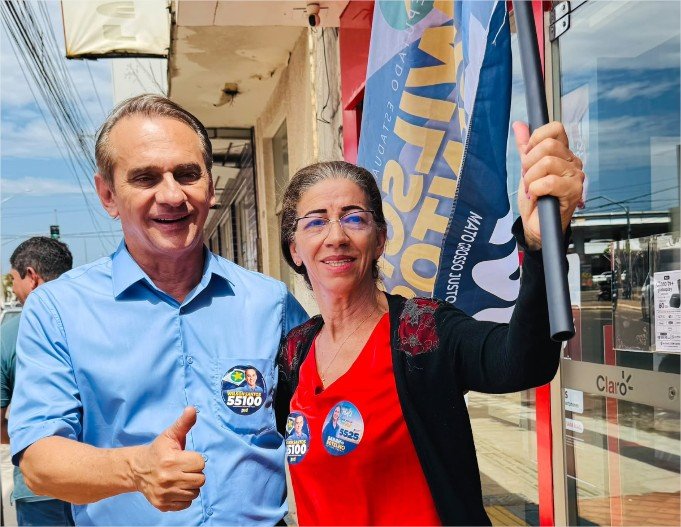 Wilson Santos é recebido com forte apoio popular em Tangará da Serra