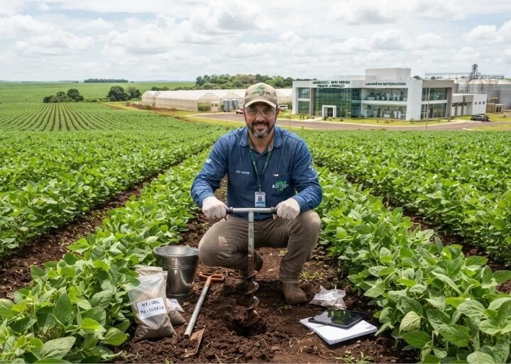 Produtores de Mato Grosso apostam em biologia molecular e testes de DNA para monitorar o solo antes do plantio da soja 2026/27