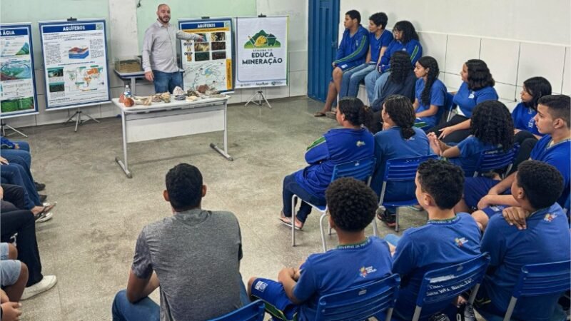 Mais de 20 mil estudantes terão oficinas sobre recursos minerais por iniciativa de Max