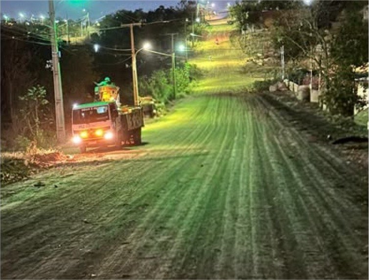 Articulação do vereador Antônio Lemes garante iluminação pública no bairro Terra Prometida
