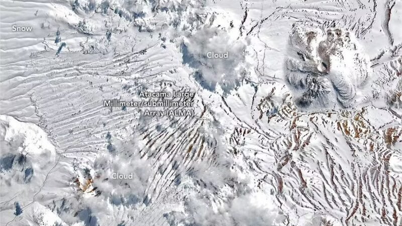Por que o deserto mais seco do mundo ficou coberto de neve nas últimas semanas