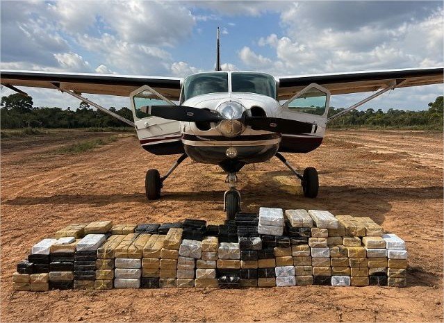Grupo usava MT como base para rota aérea internacional de drogas
