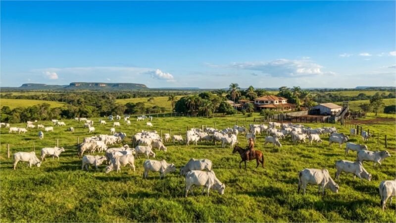 Abate de vacas e novilhas em Mato Grosso recua 24,59% em agosto com retenção de matrizes, aponta Imea