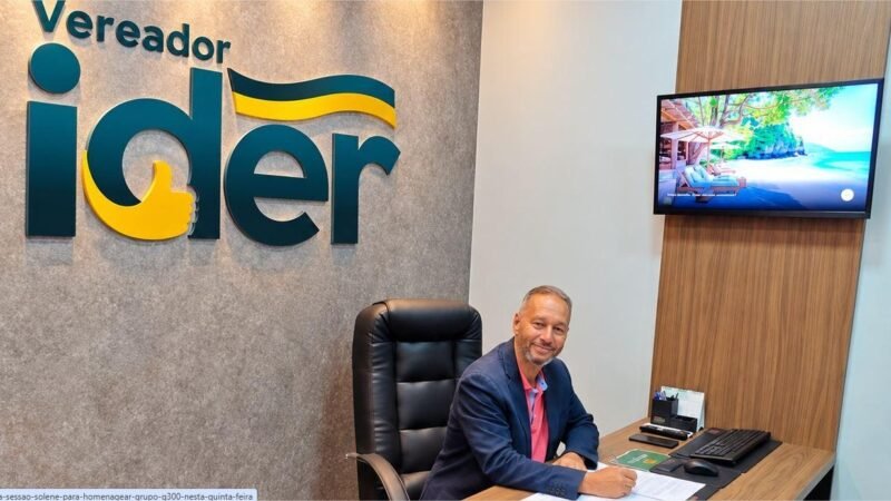 Ider Jacintho realiza sessão solene para homenagear Grupo G300 nesta quinta-feira