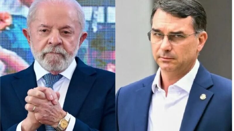 Pesquisa mostra Flávio Bolsonaro com vantagem ampla sobre Lula em Mato Grosso