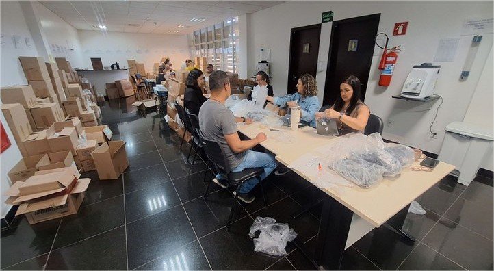 Cartórios preparam kits para mensários no atendimento aos eleitores em Cuiabá