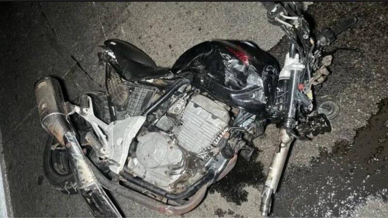 Motociclista morre após colisão frontal com caminhão na BR-163, entre Lucas e Sorriso