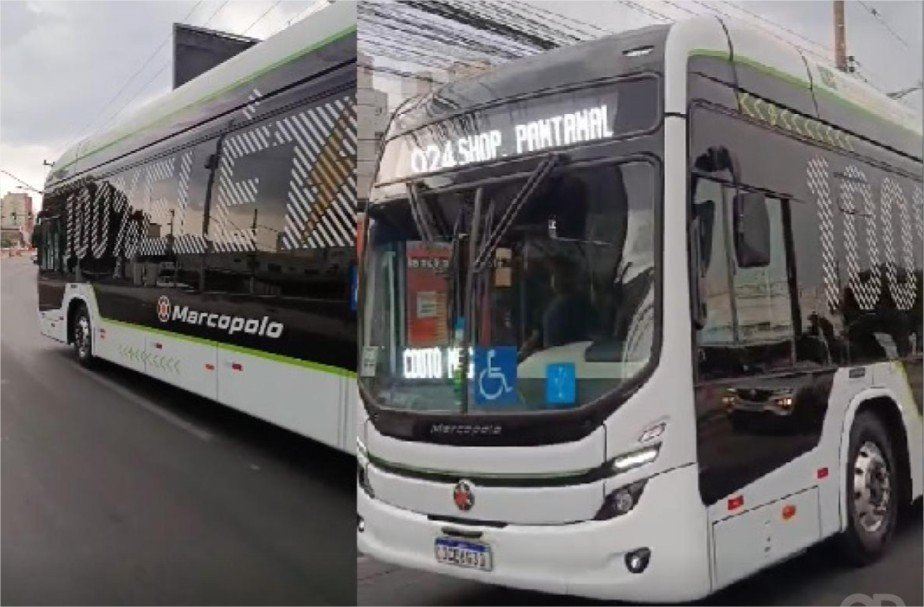 Ager autoriza teste de ônibus elétrico durante 60 dias entre Cuiabá e VG