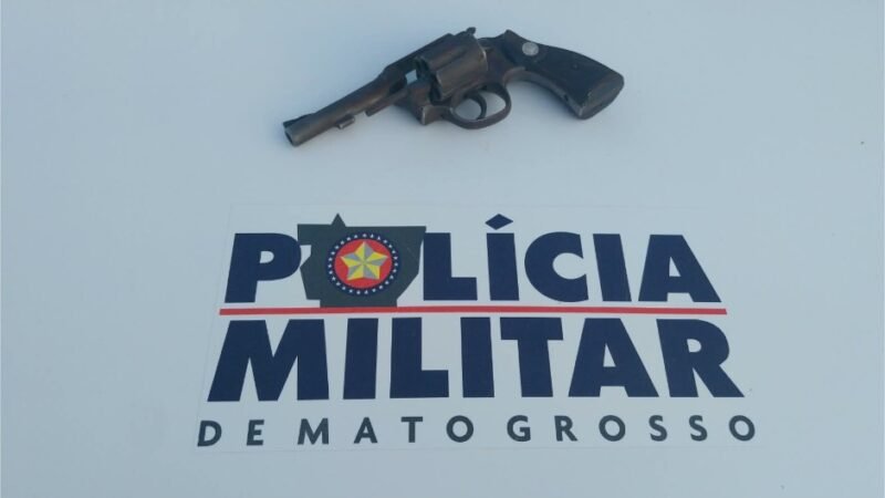 Polícia Militar prende dois faccionadas e apreende arma de fogo em Cáceres