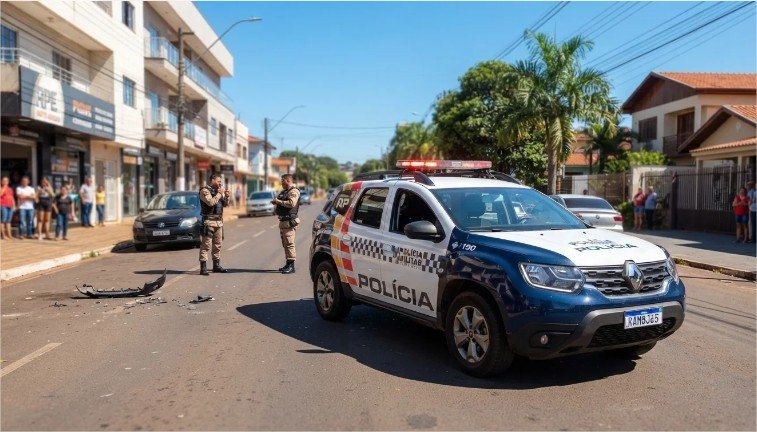 Homem de 40 anos é preso por tráfico de drogas após tentar fugir em motoneta adaptada em Sorriso
