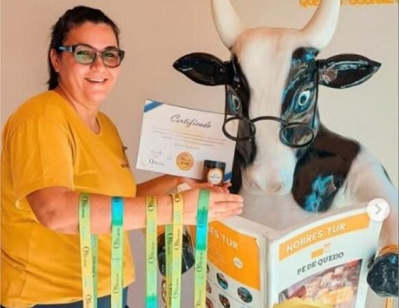 Da produção caseira à feira na França; casal cria marca de queijos premiados