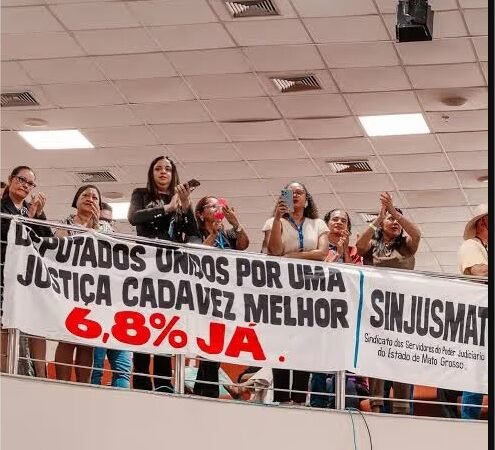 TJ manda Assembleia refazer votação de veto de reajuste dos servidores do Judiciário de MT