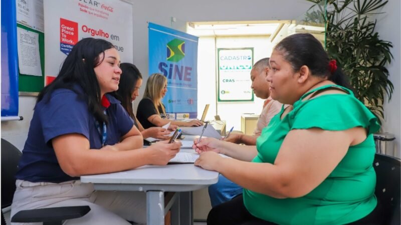 Sine/VG oferece 475 vagas de emprego, sendo 300 para auxiliar de linha de produção