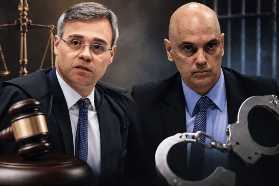 Mendonça já tem fundamentação legal para pedir prisão de Moraes