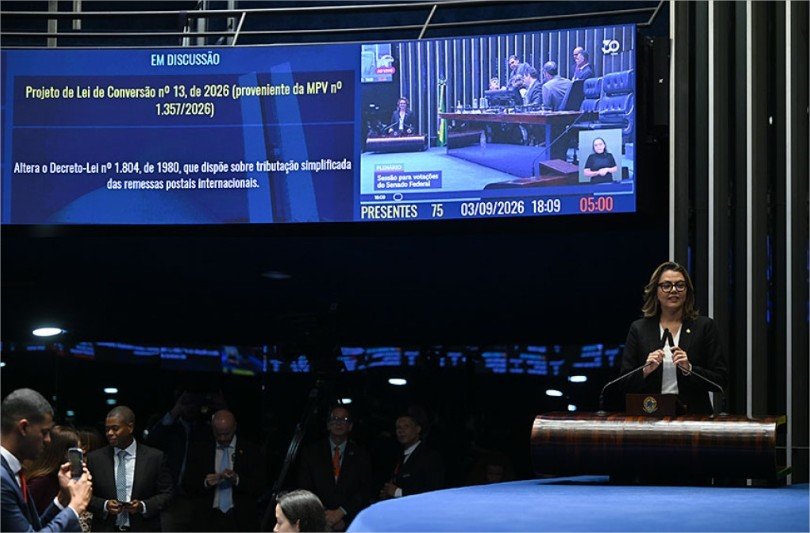 Senado aprova fim da “taxa das blusinhas” de até US$ 50