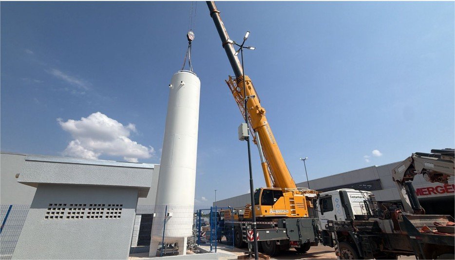Novo Hospital Estadual do Alto Tapajós finaliza instalação de gases medicinais