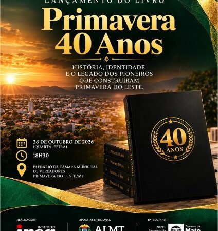 Livro Primavera 40 anos eterniza a trajetória dos pioneiros e celebra a história