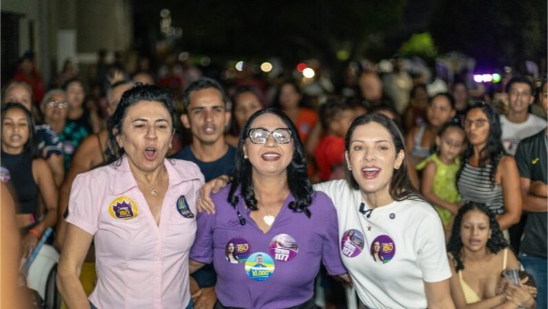 Janaina recebe apoio de prefeita e vereadores de Cáceres: “Você representa o povo por inteiro”