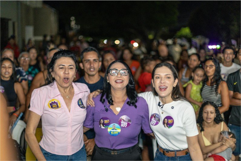 Janaina recebe apoio de prefeita e vereadores de Cáceres: “Você representa o povo por inteiro”