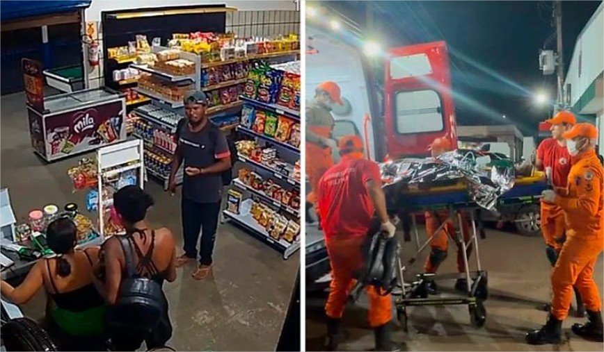 Homem é preso após perseguir e matar mulher a facada em mercadinho de VG