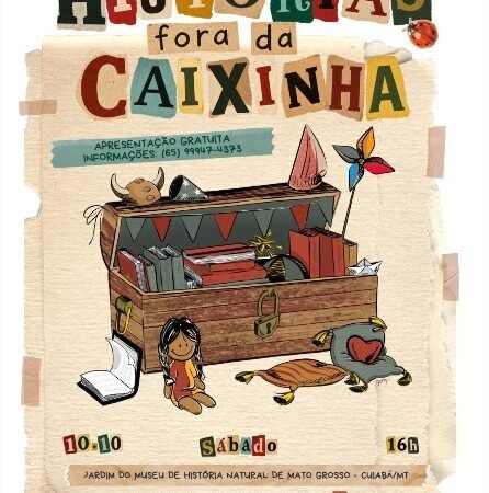 Espetáculo infantil “Histórias fora da caixinha” estreia em Cuiabá com apresentação gratuita