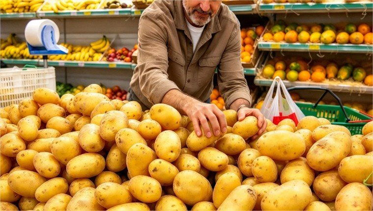 Batata dispara 113% em um ano e cesta básica fica mais cara em Cuiabá