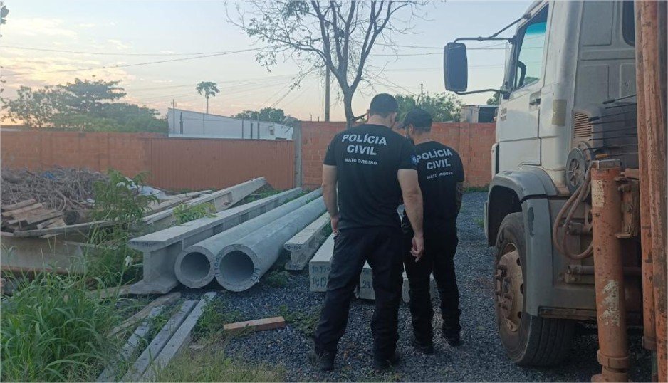 Polícia Civil cumpre mandados e mira esquema de furto e receptação de materiais em Várzea Grande