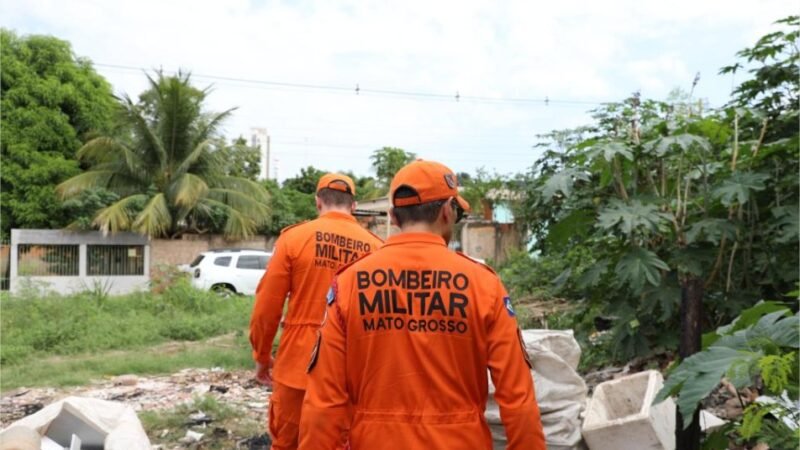 Corpo de Bombeiros identifica irregularidades e risco de incêndio em sucatões durante operação