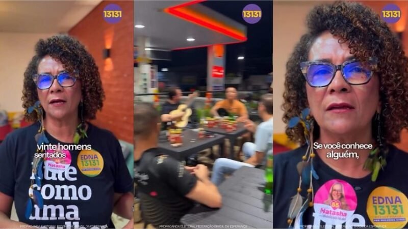 Candidata do PT diz ter sido intimidada por grupo de mais de 20 homens em Cuiabá