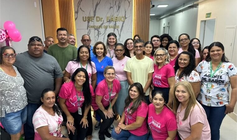 Cezinha Nascimento participa da entrega da USF Dr. Fábio após revitalização em Cuiabá