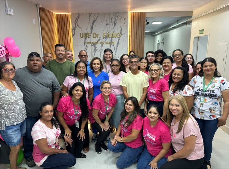 Cezinha Nascimento participa da entrega da USF Dr. Fábio após revitalização em Cuiabá