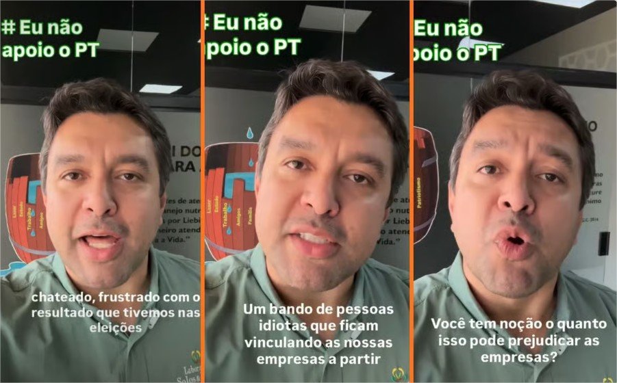 Empresário detona “listas de boicote” e chama de “bando de idiotas” pessoas que estão vinculando comércios a partidos