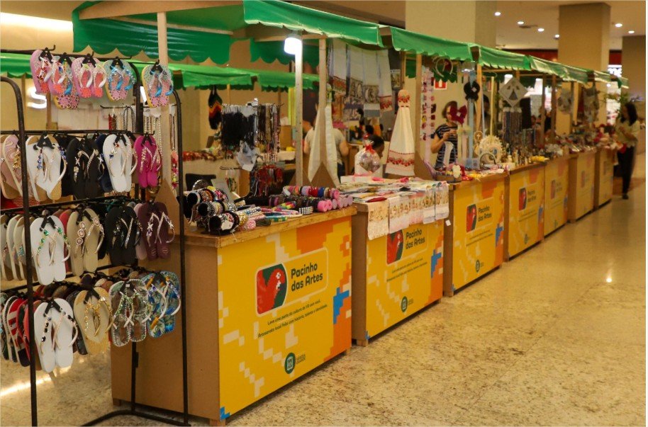 Pacinho das Artes leva produção local ao Shopping VG até sexta-feira