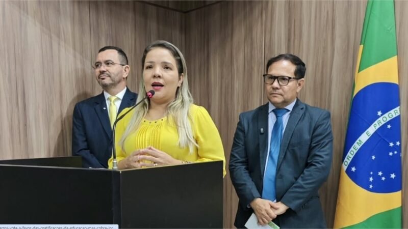Vereadora Gisa Barros vota a favor das gratificações da Educação, mas cobra inclusão dos técnicos e envio do PCCS da categoria