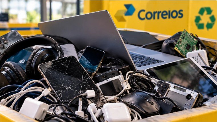 Correios recebem lixo eletrônico de graça em Mato Grosso; veja como descartar