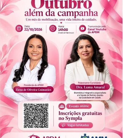 # Ministério das Mulheres confirma participação em live da APDM sobre saúde integral da mulher
