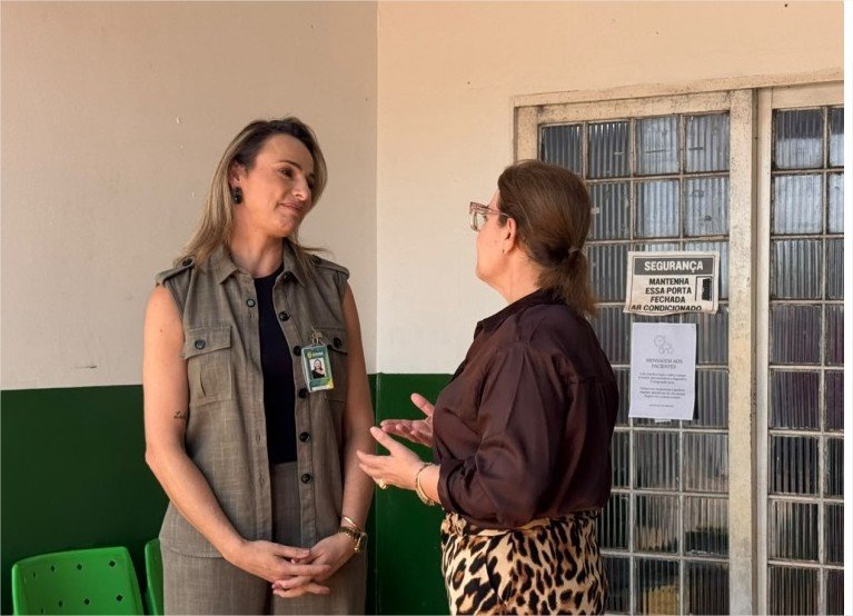 Paula Calil e secretária Deisi Bocalon visitam UBS do Residencial Coxipó, que receberá R$ 700 mil para reforma